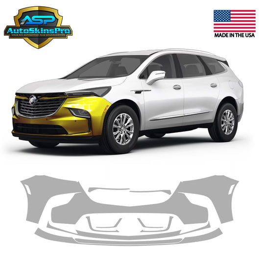 Precut Paint Protection Film (PPF) for 2022-2024 Buick Enclave SUV Front Bumper