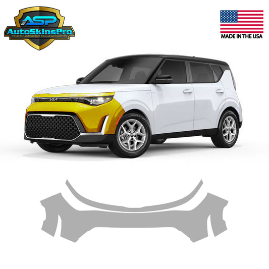 Precut Paint Protection Film for 2023-2025 Kia Soul LX/S/EX  4D SUV Front Bumper
