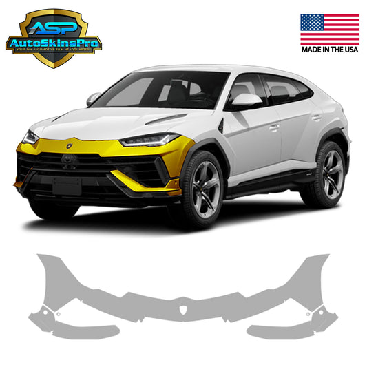 Precut Paint Protection Film for 2023-2025 Lamborghini Urus 4D SUV Front Bumper