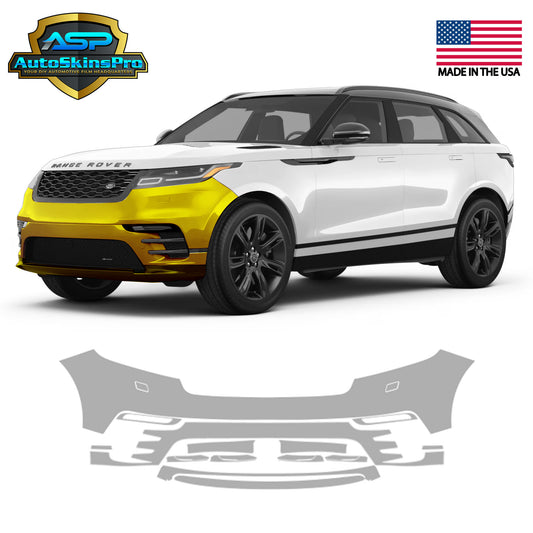 Precut Paint Protection Film for 2018-2025 Land Rover Velar 4D SUV Front Bumper