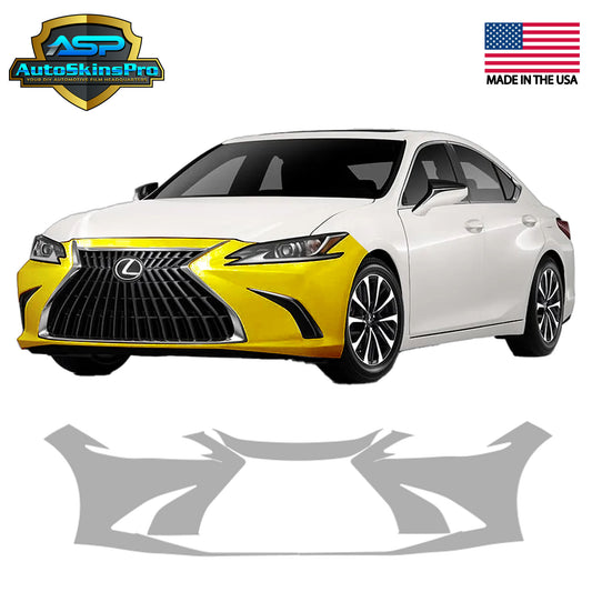 Precut Paint Protection Film for 2019-2025 Lexus ES Sedan Front Bumper