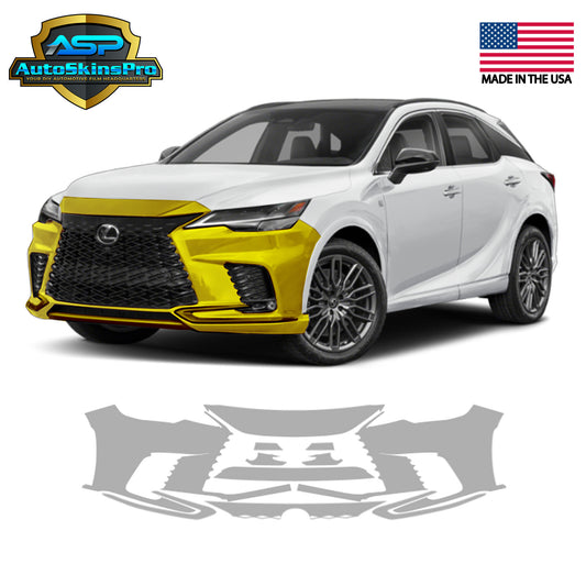 Precut Paint Protection Film for 2023-2025 Lexus RX F Sport 4D SUV Front Bumper