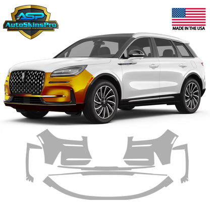 Precut Paint Protection Film for 2023-2025 Lincoln Corsair 4D SUV Front Bumper