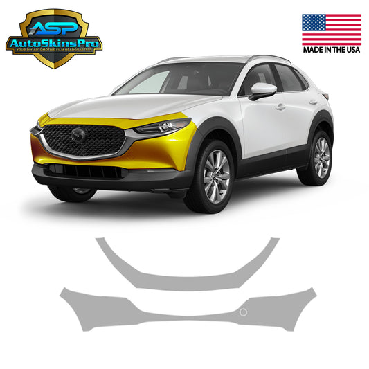 Precut Paint Protection Film for 2020-2025 Mazda CX-30 4D SUV Front Bumper