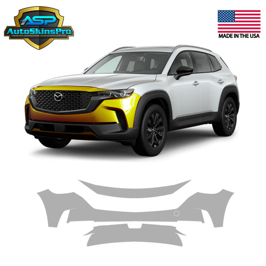 Precut Paint Protection Film for 2023-2025 Mazda CX-50 4D SUV Front Bumper