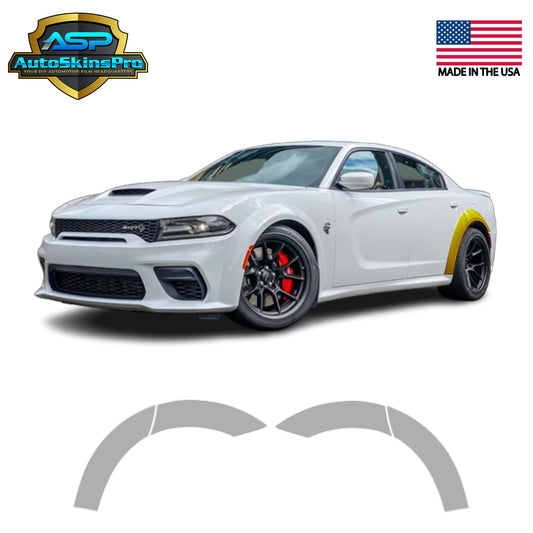 Precut Paint Protection Film (PPF) for 2020-23 Charger SRT Widebody Rear Flares