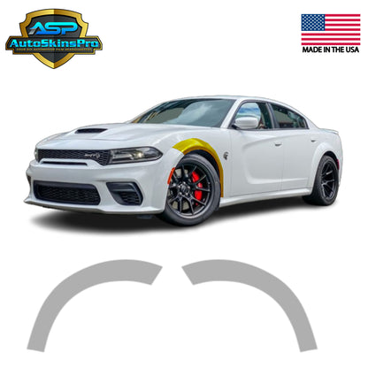 Precut Paint Protection Film (PPF) for 2020-23 Charger SRT Widebody Front Flares