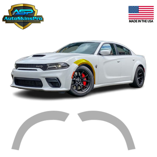 Precut Paint Protection Film (PPF) for 2020-23 Charger SRT Widebody Front Flares