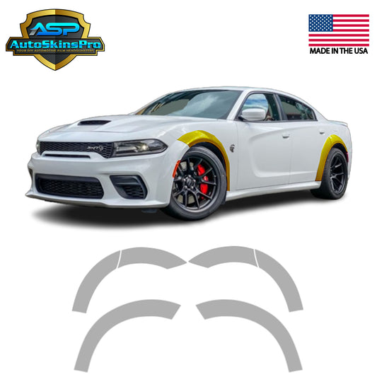 Precut Paint Protection Film (PPF) for 20-23 Charger SRT Widebody Fender Flares