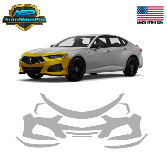 Precut Paint Protection Film (PPF) for 2024-2025 Acura TLX Type S Front Bumper