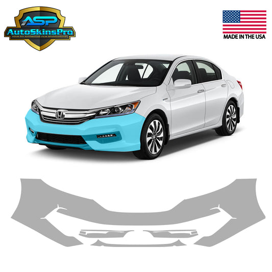 2017 Accord Hybrid Precut Front Bumper Premium Paint Protection Film TPU