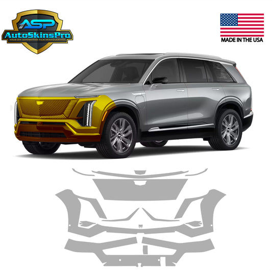 Precut Paint Protection Film (PPF) 2026 Cadillac Vistiq Front Bumper and Grille