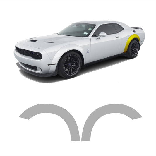 Precut Paint Protection Film (PPF) for 19-23 Challenger Widebody Rear Flares