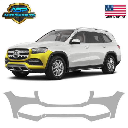 Precut Paint Protection Film (PPF) for 2019-2025 Mercedes GLS 450 Front Bumper