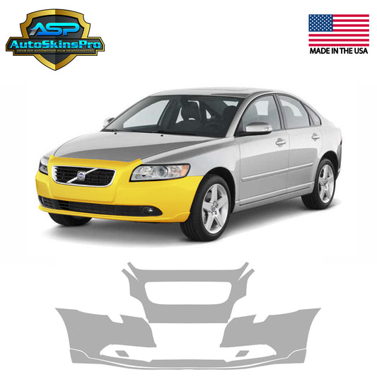 Precut Paint Protection Film (PPF) for 2004-2012 Volvo S40 Sedan Front Bumper