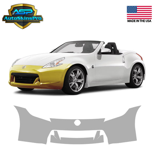 Precut Paint Protection Film (PPF) for 2009-2012 Nissan 370z Front Bumper