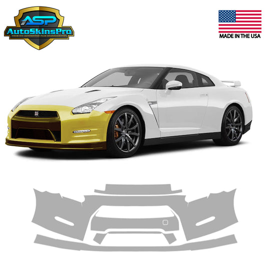 Precut Paint Protection Film (PPF) for 2012-2016 Nissan R35 GT-R Front Bumper