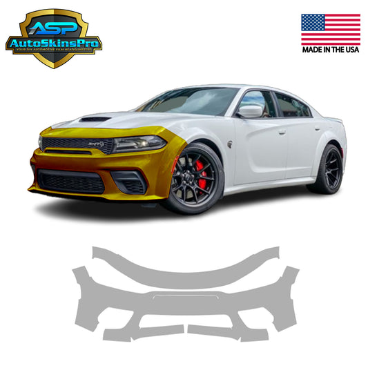Precut Paint Protection Film (PPF)  2020-2023 Dodge Charger SRT Widebody Front Bumper