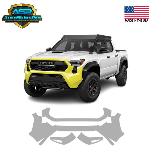 Precut Paint Protection Film (PPF) for 2024-2025 Toyota Tacoma Front Bumper